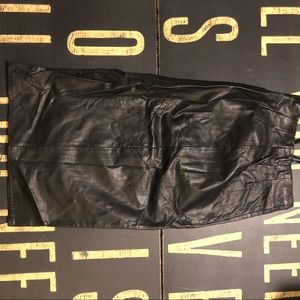 Perfect Leather Skirt